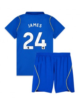 Otroški Nogometna dresi replika Chelsea Reece James #24 Domači 2026-27 Kratek rokav (+ hlače)